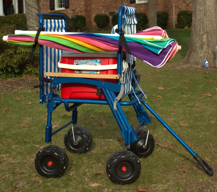 A Single Chair is so easy to convert into a wagon!