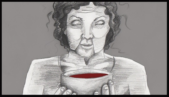 Sneak Peek at Audrey's cannibal character from our storyboard.