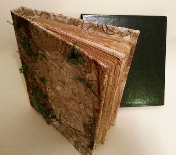 Handmade hardbound lyric/drawings books