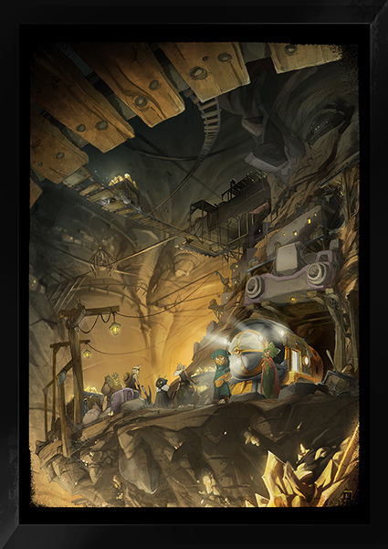 "Goldmine" by Jeremy Couturier, Designer for Wakfu Season 1 & 2, Treasures of Kerub, and the Wakfu Special Episodes