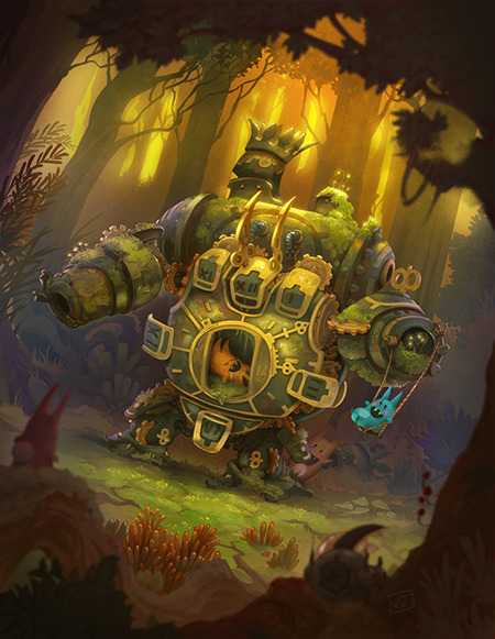 "Razortime" by Vincent Joubert, Designer for Kerub and Wakfu