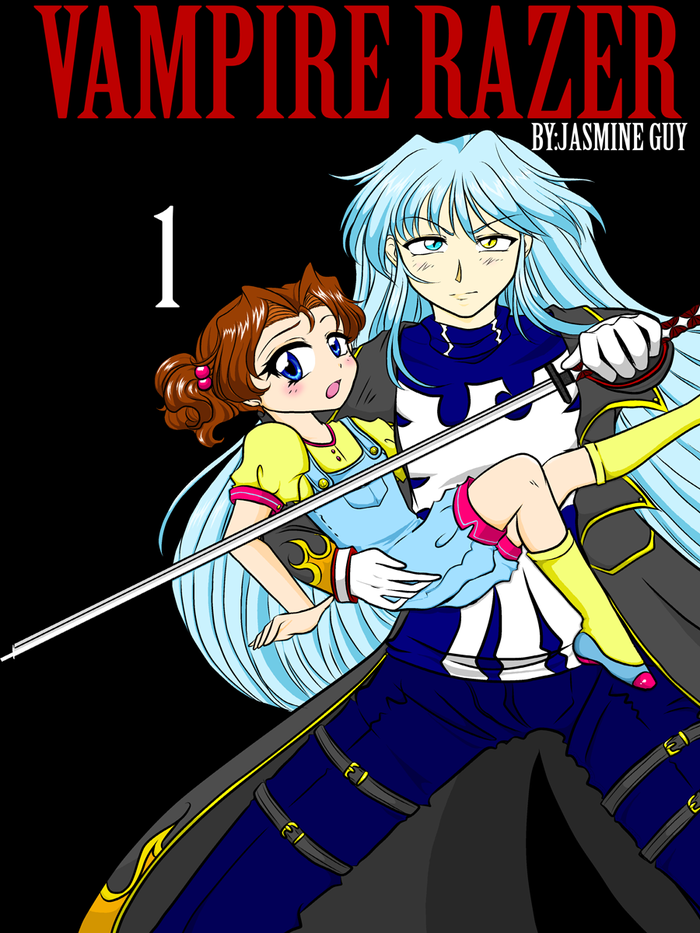 The cover art for Vampire Razer!