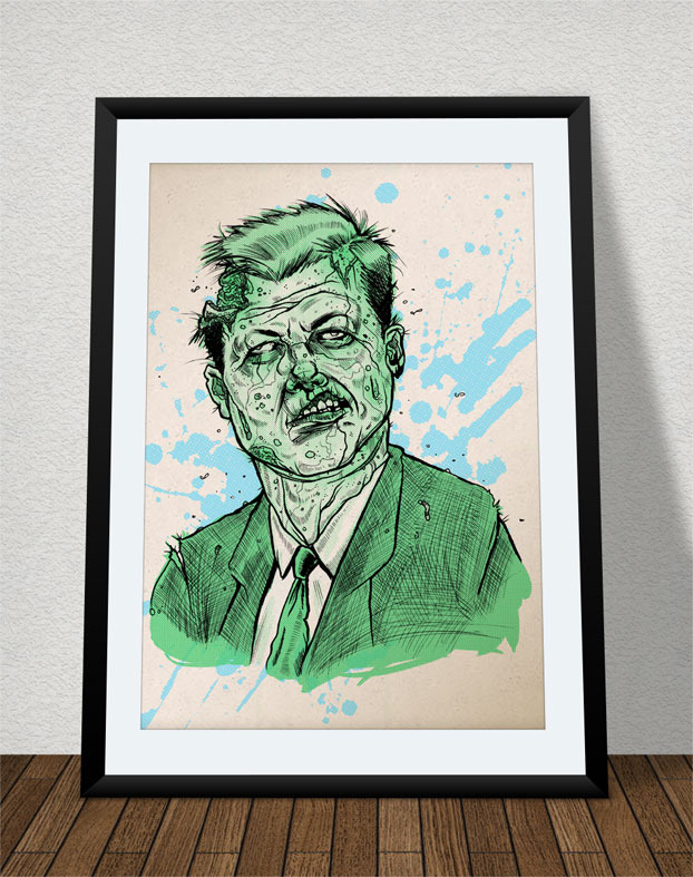 Screen Printed Poster (frame not included)