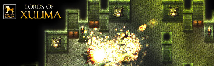 The development of Lords of Xulima can be as dangerous as trying to steal a gold chest from the Fire Stone Guardians
