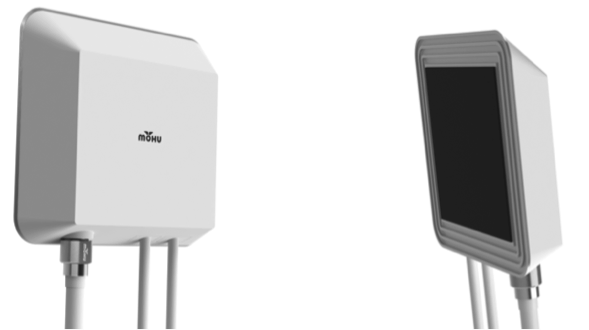 This early design mockup was intended to hang on the back of the TV, but users told us it was way to large.