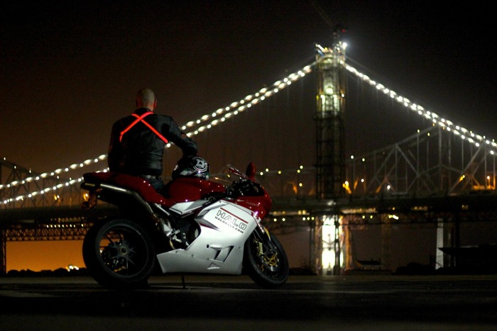 *Original Halo Belt - New Halo Belt 2.0 is brighter with larger surface area of illumination