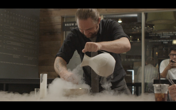 Ryan the mad scientist at work