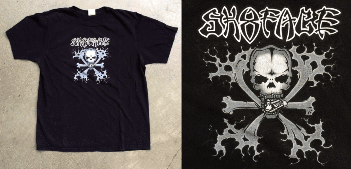 Wes Humpston SK8FACE T Shirt Design