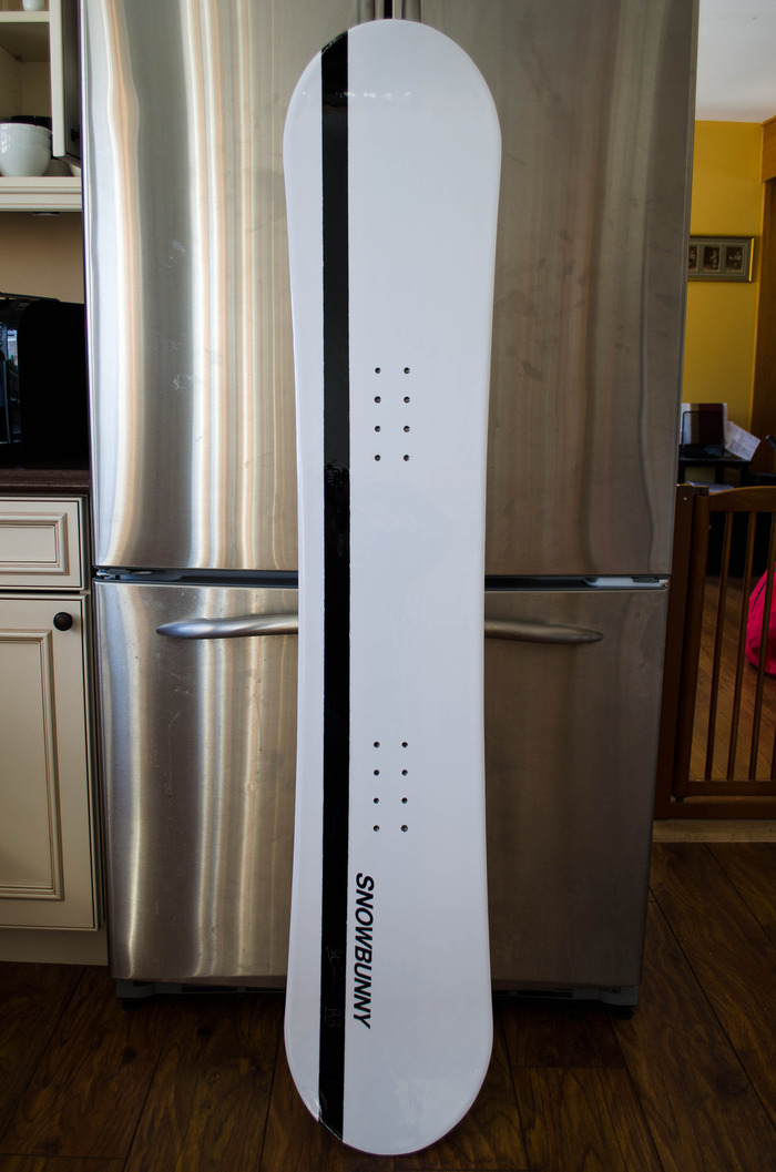 The first prototype built by Empire, keepin' it cool by the fridge.