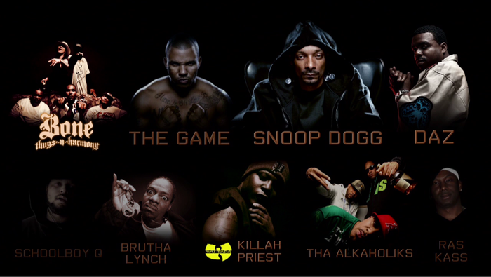 FEATURING SNOOP - DAZ - DOGG POUND - BROTHA LYNCH - ALKAHOLIKS & MORE!