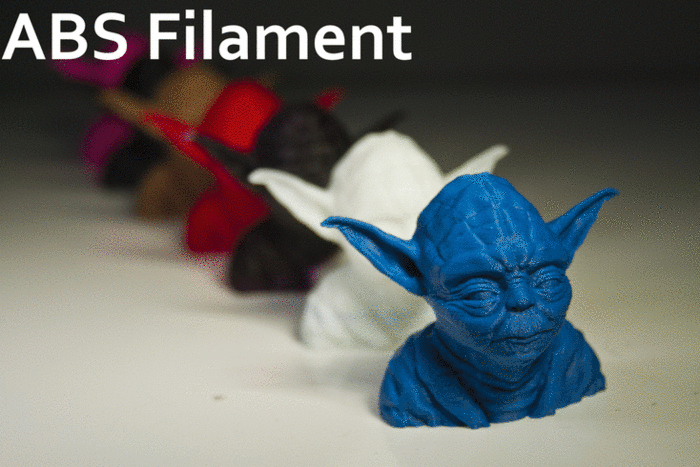 7 different Yodas in 7 different materials!