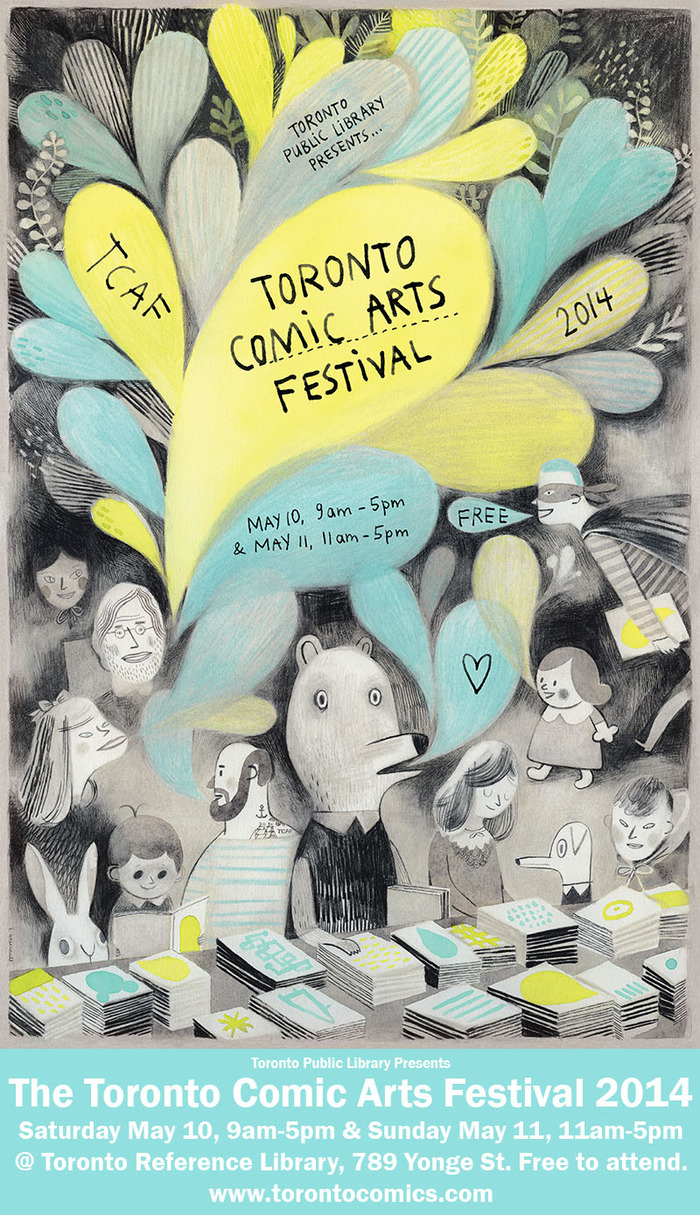 TCAF 2014! - Poster by Isabelle Arsenault