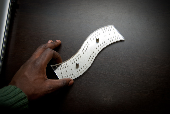 Industrial WAVE cribbage board
