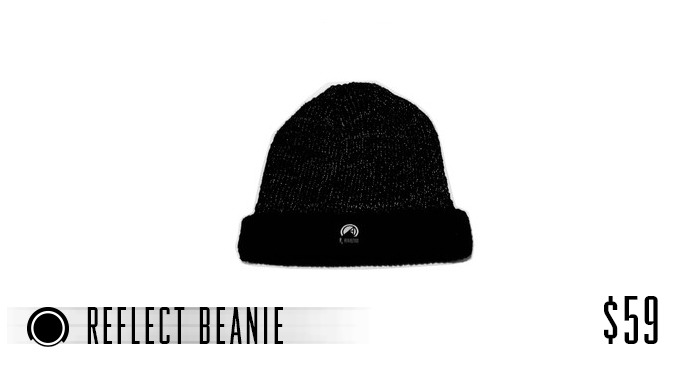 $59 Fully Reflective Hand Made Knit Beanie