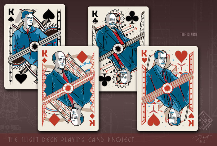 Click to see Airplane Playing Cards Larger