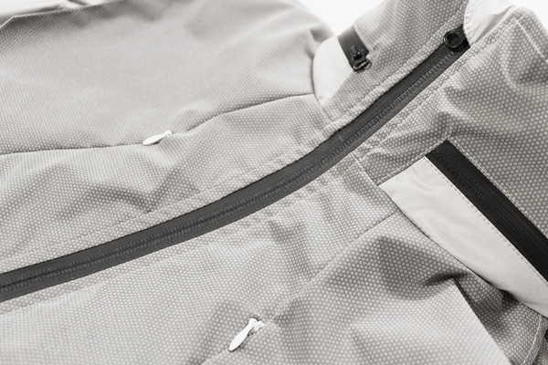 Water Resistant Zips on ALL Jacket and Vest Models