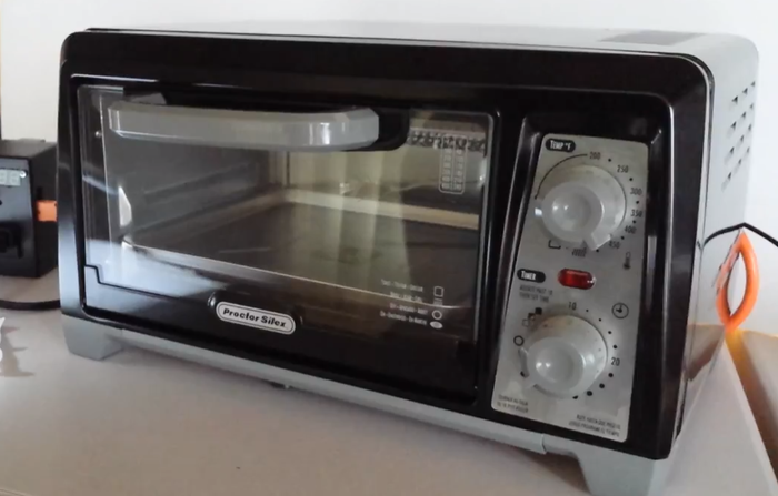 Basic $25 Toaster Oven which we've been using