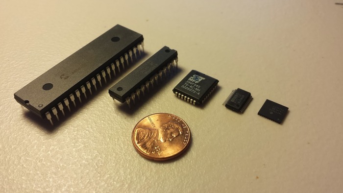 They just keep getting smaller and smaller!