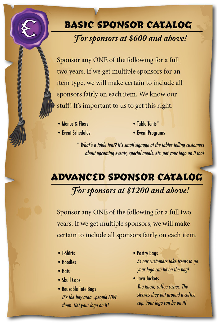 Basic and Advanced Sponsors