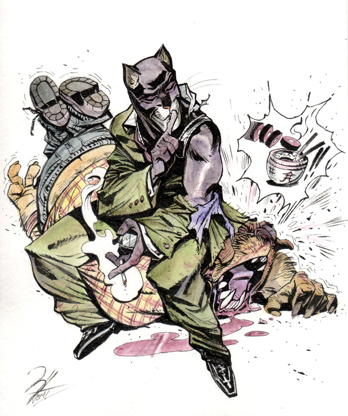 Artwork by Enrique Fernandez (for Reward)