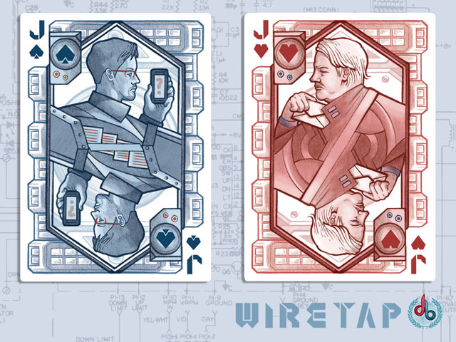 Edward Snowden and Julian Assange