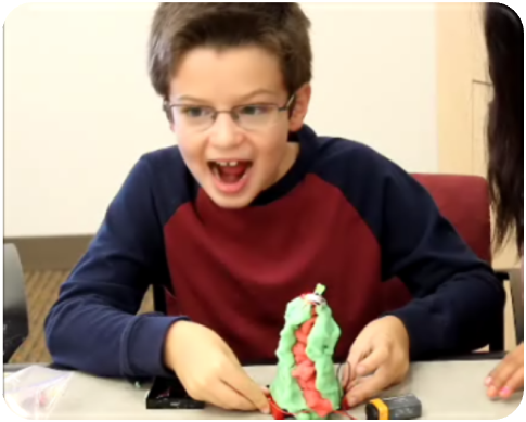 Light up your city with conductive dough with the Polytropolis Kit!