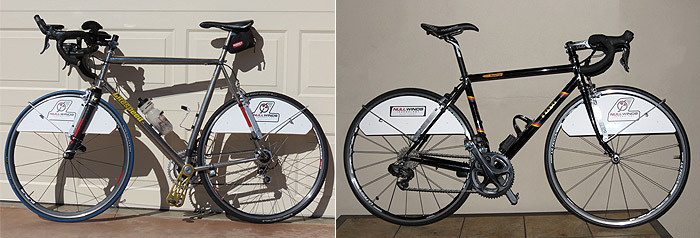 Bikes of some early testers