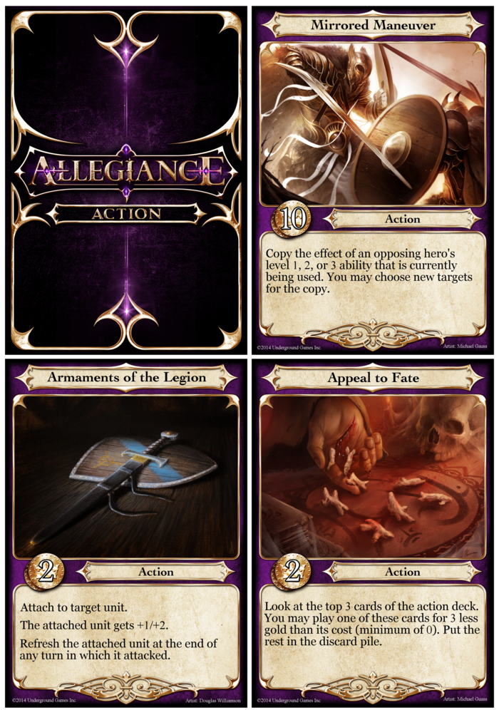 Action Cards