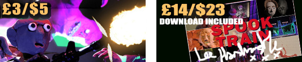 Ghost Burger HD at just £3. Spook Train HD Download included with the Signed blood splattered Postcard