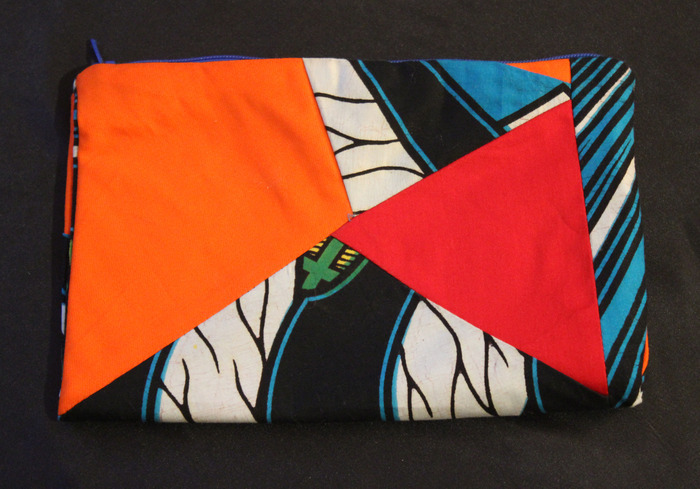 MamAfrica clutch, shown folded
