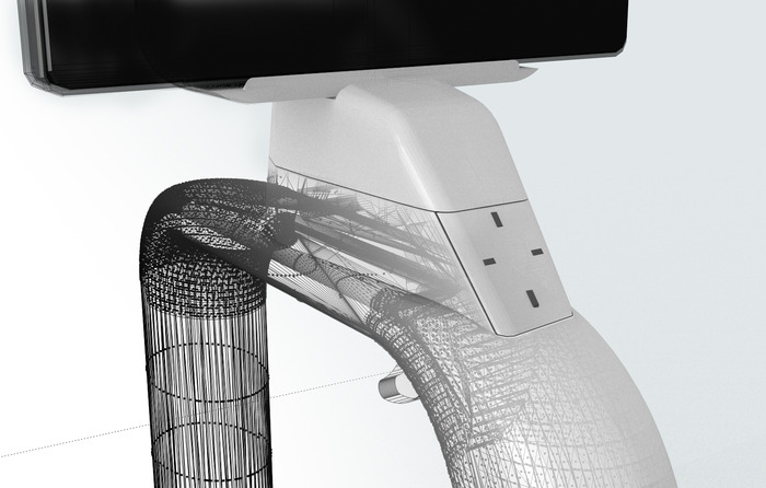 Rendering of the directional pad
