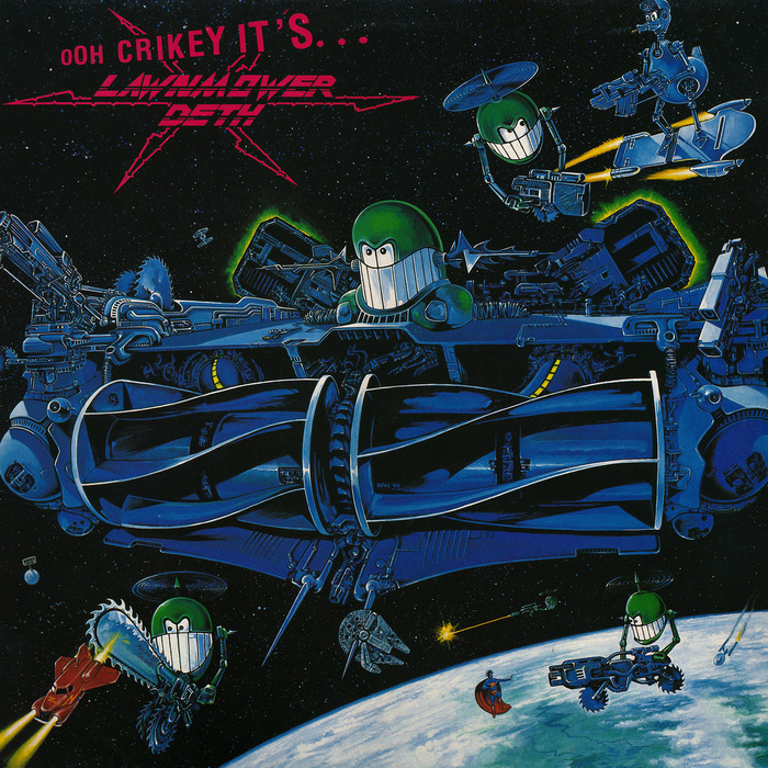 Vinyl artwork for Ooh Crikey
