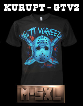 KURUPT X GTV2 X GOTTI VORHEEZ T-SHIRT