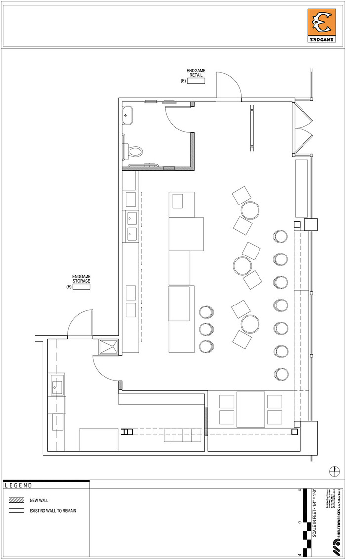 Plans for the New Café
