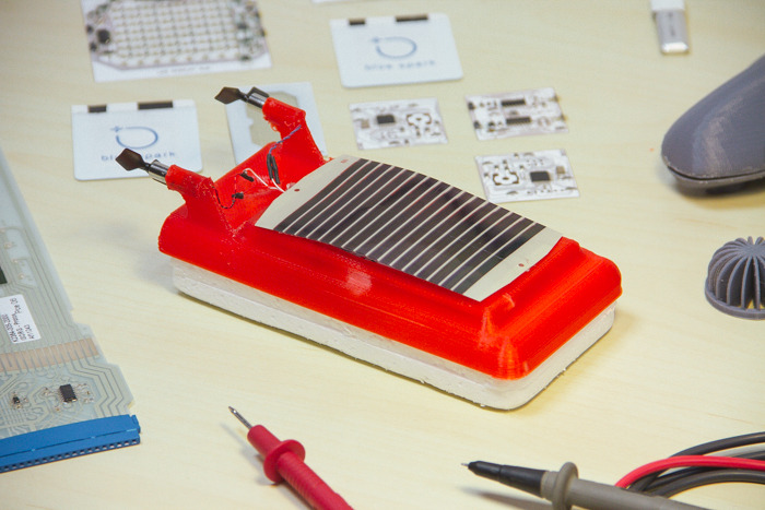 Solar powered 3D printed hovercraft!