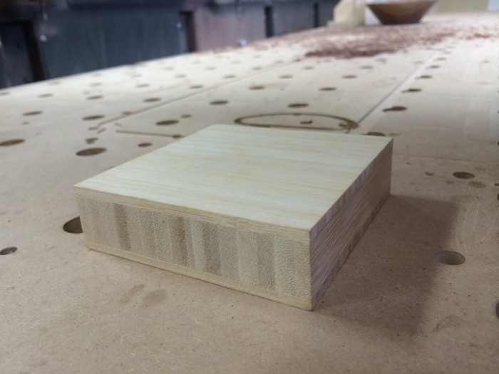 Blank ready to be CNC milled