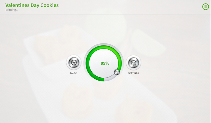 We're designing clean layouts on the user interface to keep Foodini easy to use.