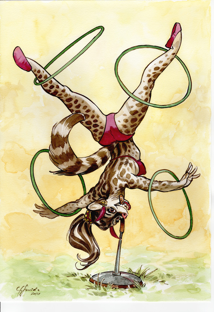 Artwork (Genetta) by Juanjo Guarnido (for Reward)