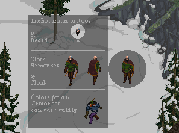 One of our original template characters. Each unique armor set has a few hundred frames!