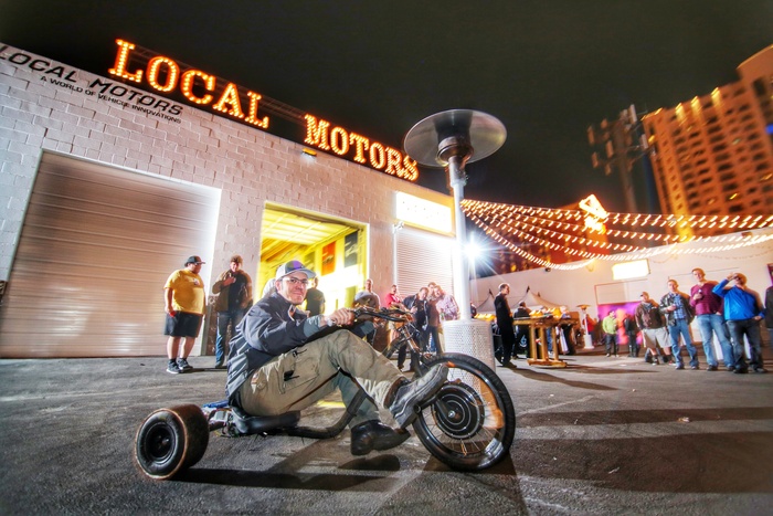 Electric Verrado Prototype in Action