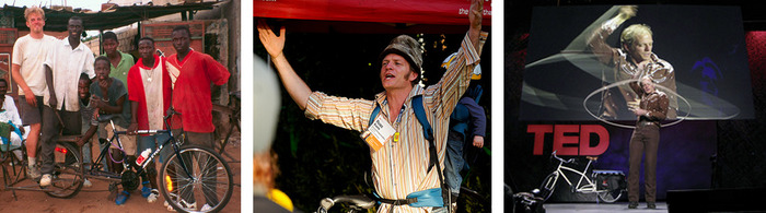 Ross Evans works to make people feel ALIVE. Cargo Bikes are his tool of choice.