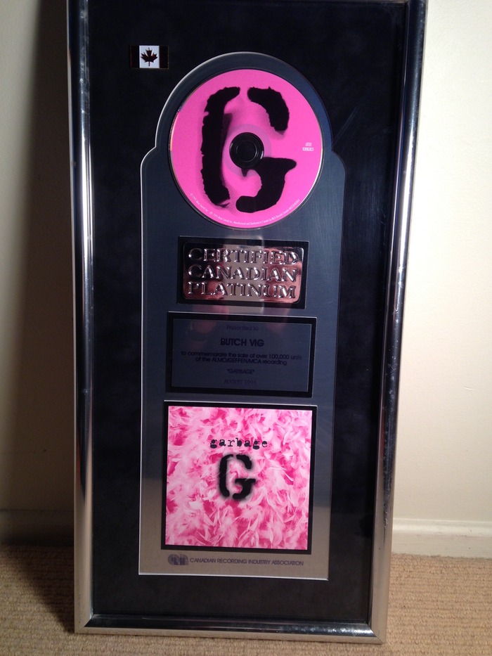 GARBAGE PLATINUM - First Record 1996