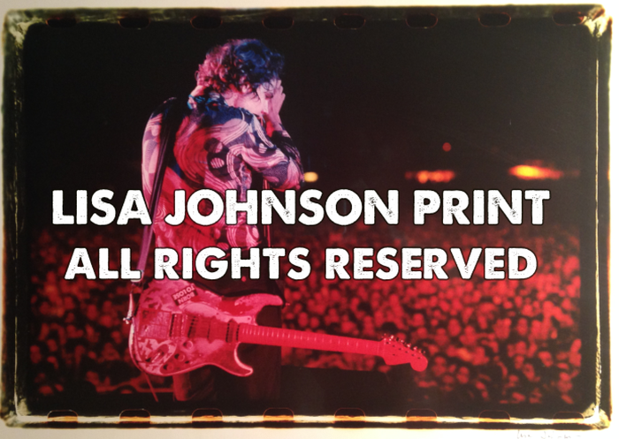 BILLY CORGAN - 1994 Last Day of Lollapalooza - Lisa Johnson Rock Photographer - LIMITED