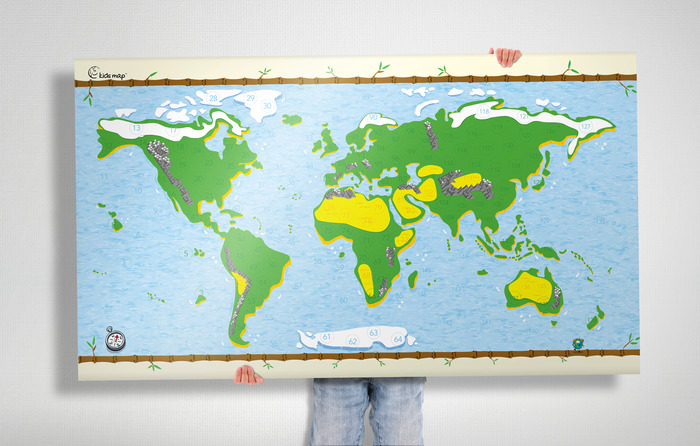 The base will be 97,5 cm (38 inches) x 56 cm (22 inches) in size