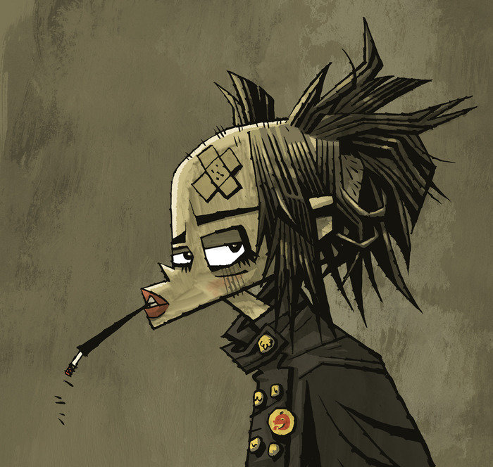 Tank Girl by project artist Jonathan Edwards
