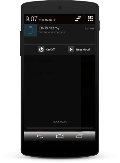 Android Notification Control (Mockup)