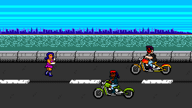 Biker brawl!