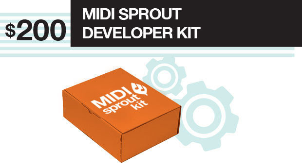 Get the MIDI Sprout kit before anyone else. Your early adoption of this technology will help us to develop our Frequently Asked Questions for future users.