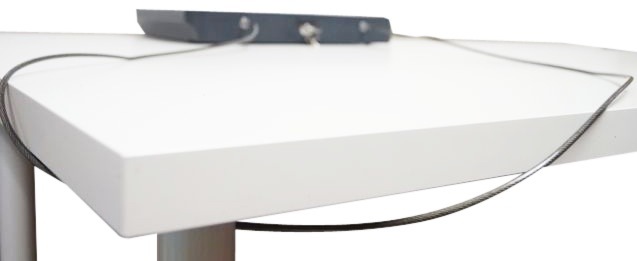 Tethered Cable - Stays secured to a stationary object