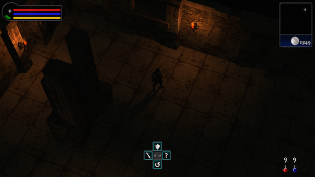 Dark and spooky sewer system.